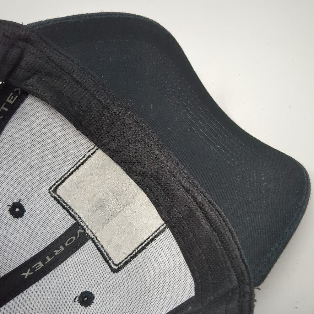 Vortex Logo Patch Snapback Mesh Back Trucker Hat … - image 8